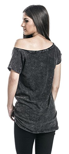 R.E.D. by EMP Vintage Shirt Girl-Shirt grau M2