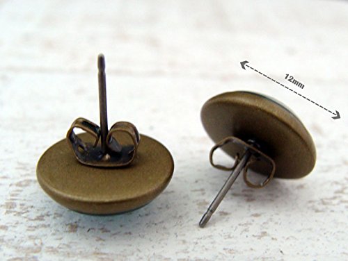 Miss Lovie Damen Ohrstecker Blatt