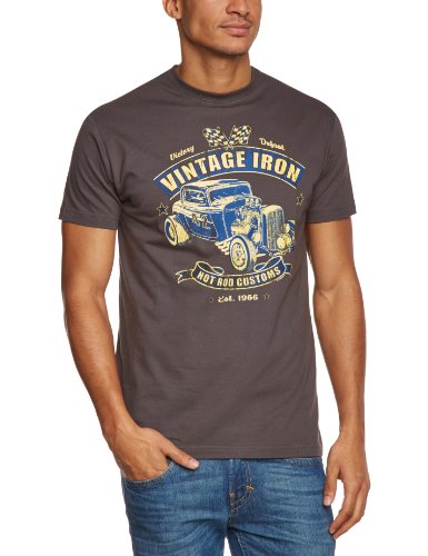 T-Shirt Vintage Hot Rod Customs Retro Style, Gr.XL