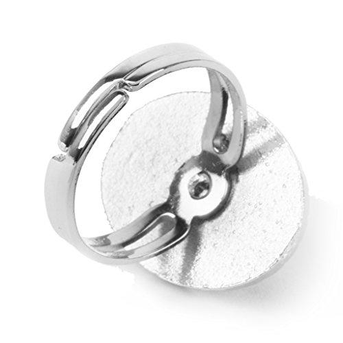 Phenovo Vintage Stil Oval Stimmung Schmuck Ring