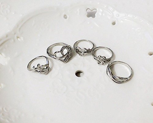 Elegante Vintage Ringe Midiringe Midi Ring Set