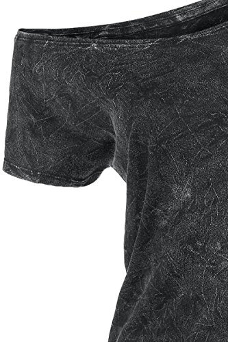 R.E.D. by EMP Vintage Shirt Girl-Shirt grau M4