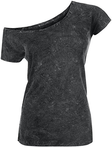 R.E.D. by EMP Vintage Shirt Girl-Shirt grau M