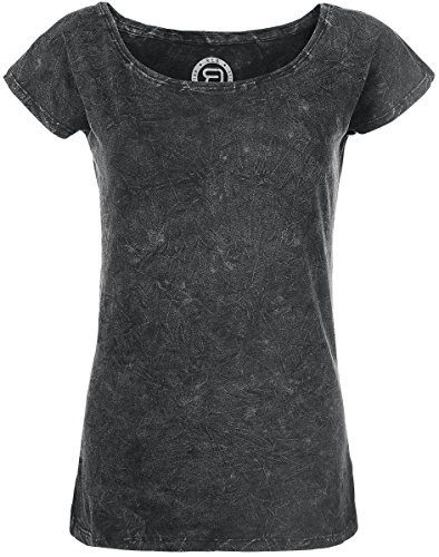 R.E.D. by EMP Vintage Shirt Girl-Shirt grau M3