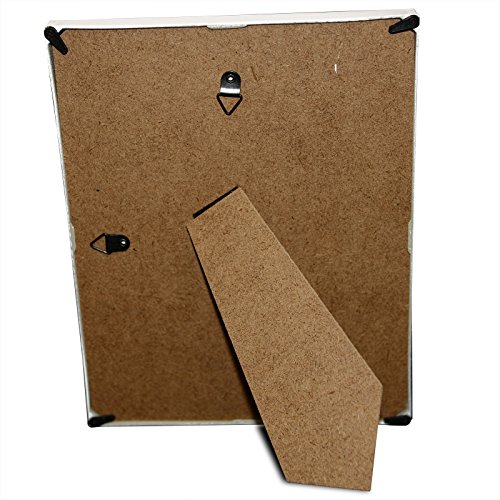 Bilderrahmen Foto Galerie Bild Rahmen Bilder Collage Barock 6 Farben in 5 Größen (Weiß, 10X15)5