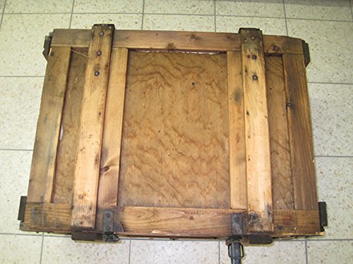 Shabby Chic Vintage Holzkiste Weinkiste Wohnen Kiste Tisch Couchtisch Bar Deko3