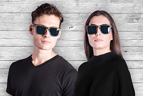 Bonizetti Holz Sonnenbrille Bambus